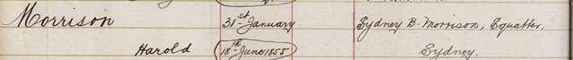 Enrolment Register Detail, 1871.